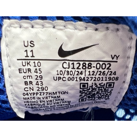 Nike Air Zoom Spiridon Cage 2 Varsity Royal (2020) Men's Size 11 CJ1288 002 - Picture 3 of 16